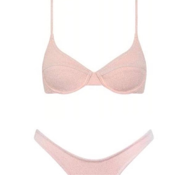 Pink Triangl swimsuit size Large - Picture 1 of 6